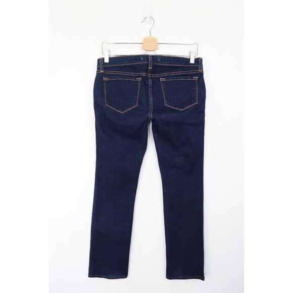 J Brand Mama J Boot Cut Maternity Jeans Super Stretch Denim Indigo Dark Wash 26 - Picture 2 of 7
